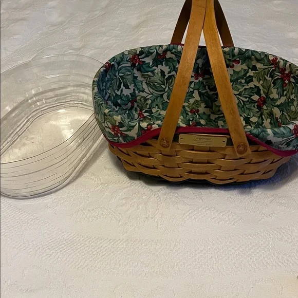 Longaberger Christmas Collection basket 2004 Get Together Basket - Picture 6 of 7